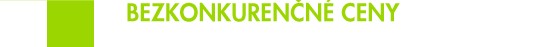 Bezkonkurenčné ceny